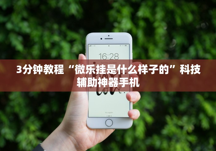 3分钟教程“微乐挂是什么样子的”科技辅助神器手机