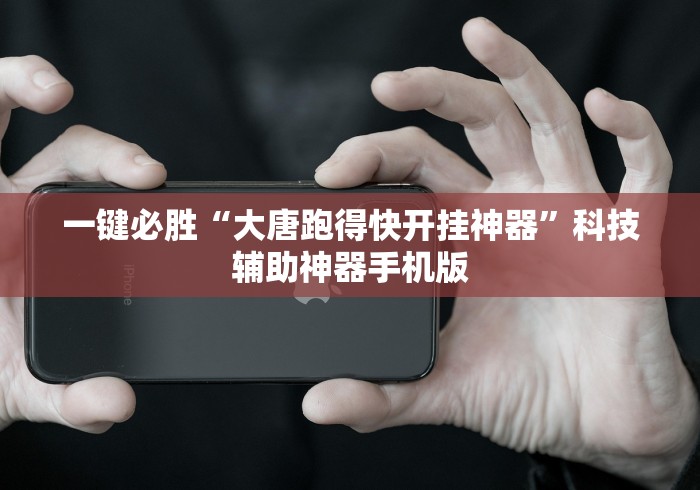 一键必胜“大唐跑得快开挂神器”科技辅助神器手机版