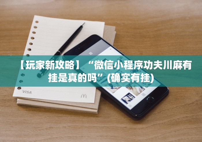 【玩家新攻略】“微信小程序功夫川麻有挂是真的吗”(确实有挂)