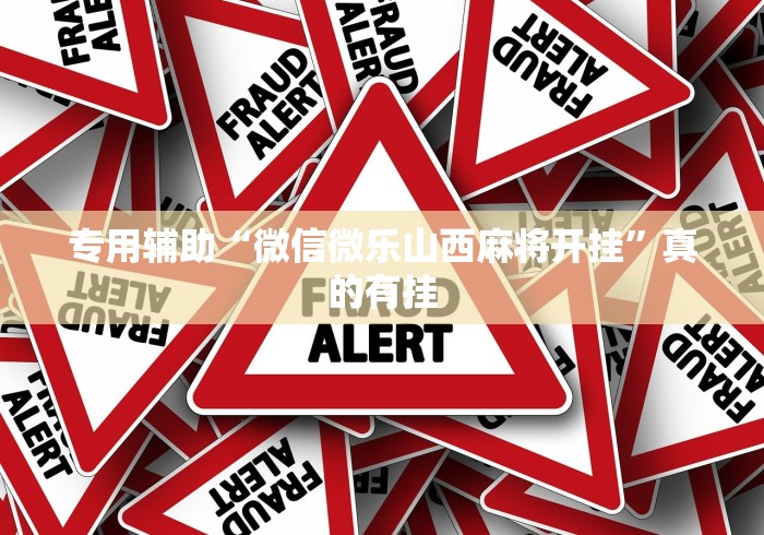 专用辅助“微信微乐山西麻将开挂”真的有挂