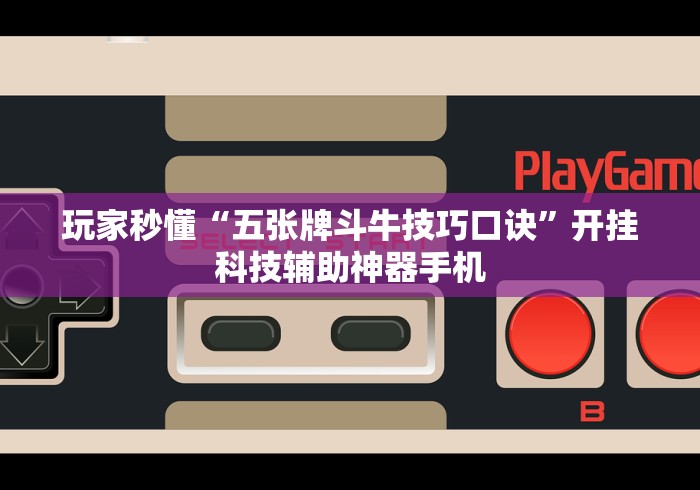 玩家秒懂“五张牌斗牛技巧口诀”开挂科技辅助神器手机