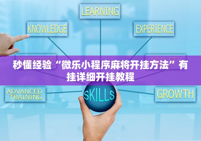 秒懂经验“微乐小程序麻将开挂方法”有挂详细开挂教程