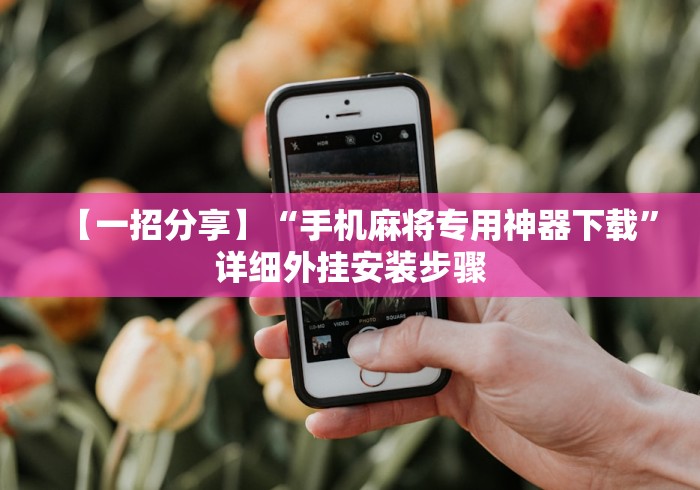 【一招分享】“手机麻将专用神器下载”详细外挂安装步骤
