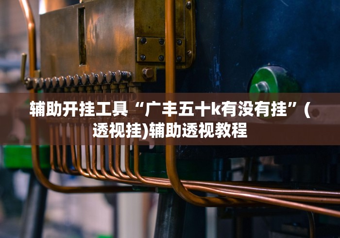 辅助开挂工具“广丰五十k有没有挂”(透视挂)辅助透视教程