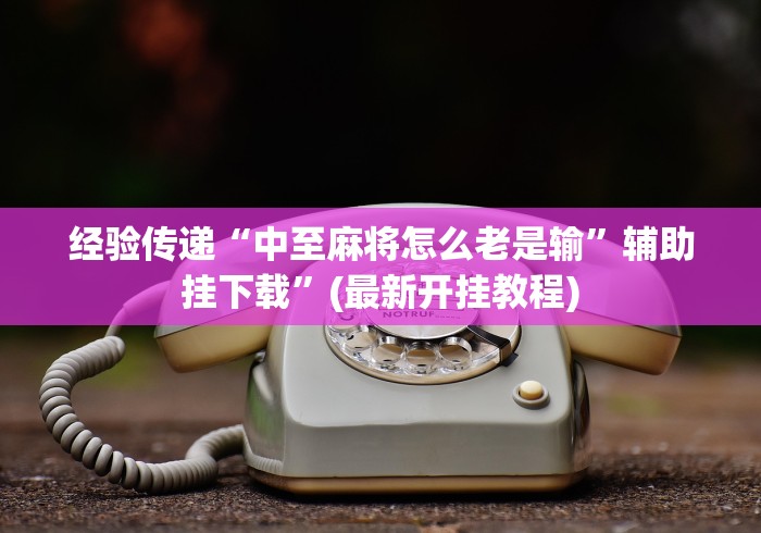 经验传递“中至麻将怎么老是输”辅助挂下载	”(最新开挂教程)