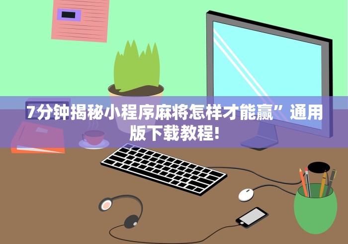 7分钟揭秘小程序麻将怎样才能赢”通用版下载教程!