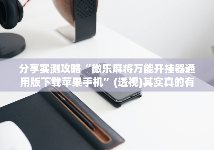 分享实测攻略“微乐麻将万能开挂器通用版下载苹果手机	”(透视)其实真的有挂