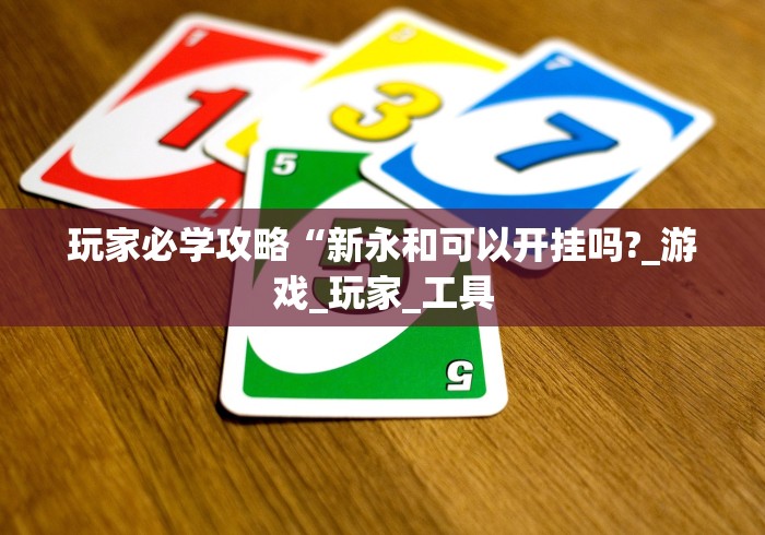 玩家必学攻略“新永和可以开挂吗?_游戏_玩家_工具