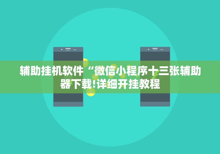 辅助挂机软件“微信小程序十三张辅助器下载!详细开挂教程