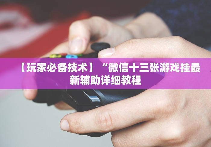 【玩家必备技术】“微信十三张游戏挂最新辅助详细教程 【玩家必备技术】“微信十三张游戏挂最新辅助详细教程