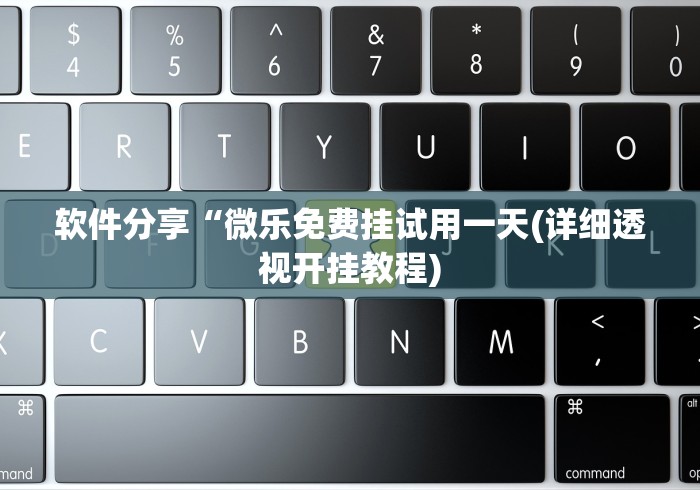 软件分享“微乐免费挂试用一天(详细透视开挂教程) 软件分享“微乐免费挂试用一天(详细透视开挂教程)