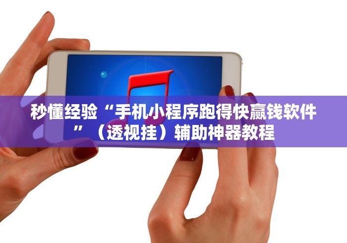秒懂经验“手机小程序跑得快赢钱软件”（透视挂）辅助神器教程