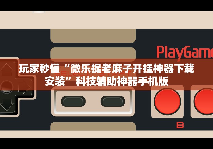 玩家秒懂“微乐捉老麻子开挂神器下载安装”科技辅助神器手机版